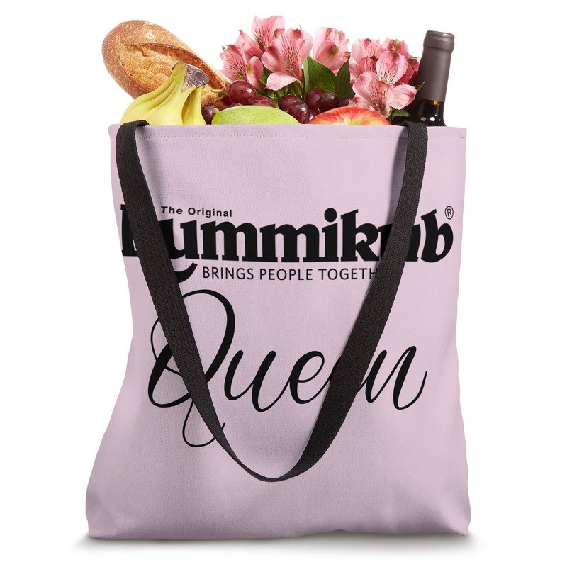 Rummikub Queen (Black) Tote Bag