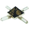 Harmonize Tourmaline Pyramid Energy Generator Sacred Quartz 4 Points Reiki