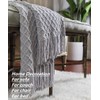 CREVENT Rustic Farmhouse Couch Sofa Throw Blanket for Bedroom Living