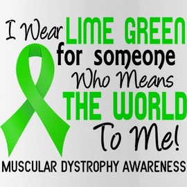 CafePress Muscular Dystrophy Mea Stainless Water Bottle 1 1.0L (34 oz) Stainless Steel Water Bottle