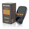Brandson Power Consumption Meter Socket, Power Meter Socket, Energy Cost