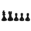 Chess Checkers Set PP Chess Pieces PU Imitation Leather Chess