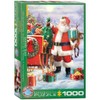 Eurographics 1000 Pieces Santa Claus with Sledge by Simon Tread,