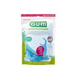 Gum Easy Flossers Cool Mint 90 pcs