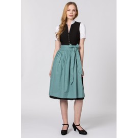 Stockerpoint Women's Molina Midi Dirndl Apron, Petrol, 40-44