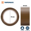 FYBR Tapemaxx Plus 6 Rolls Strong Parcel Tape Quiet Packing