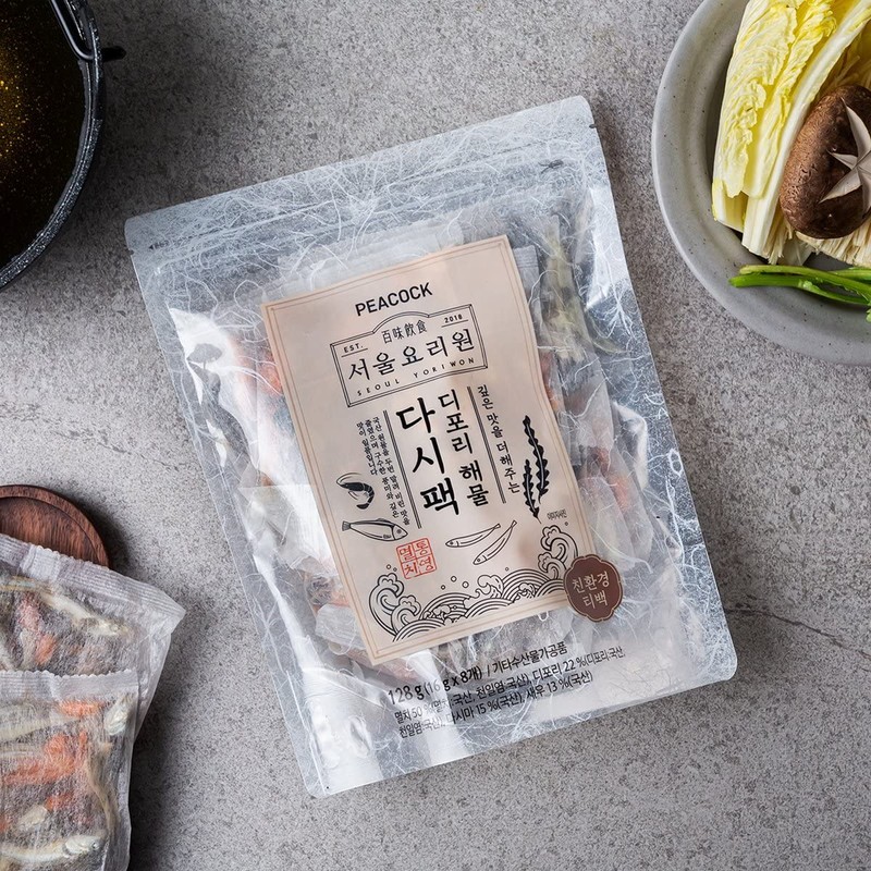 ZEESOON Dashi Pack Series Dried Dashi Stock 128g (16g x