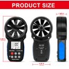 Hand Anemometer Digital Barometer, INFURIDER YF-866BWM Compact Wind Gauge, Wind