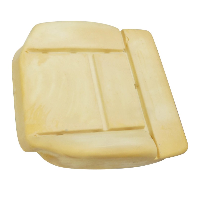 Ford Leather Driver Bottom Seat Cover Beige W/ Foam Cushion