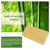 Ouya Bamboo Soap Dish, Bar Soap Holder for Shower Bathroom,