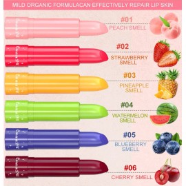 Cmaadu Labial Cambiante Frutal Set 6 Piezas Humectante 01