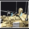 EtrealEli WW2 Military Tank, Challenger II Main Battle Tank Army