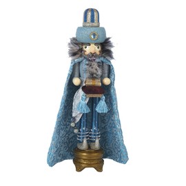 Hollywood Nutcrackers Kurt Adler Hollywood King Nutcracker, 18-Inch, Turquoise