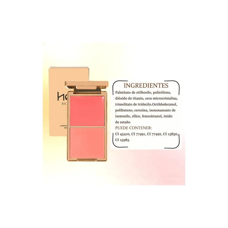Double-Take Crème & Powder Blush Duo Tono Del Maquillaje Flush