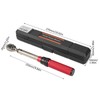 1/4-inch Drive Click Torque Wrench 72-Tooth Dual-Direction Reversible Torque Wrench