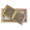 4 Inch x 10 Inch White Oak Hardwood Vent Floor