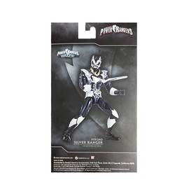 Power Rangers in Space Psycho Silver Ranger Legacy Collection 6-Inch Action Figure - Entertainment Earth Exclusive