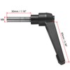 sourcing map Adjustable Clamping Lever Handle M8 x 30mm Metric