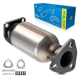 PHILTOP Rear Catalytic Converter Replacement For 2005-2010 Odyssey 3.5L, 2005-2008 Pilot 3.5L, 2003-2007 Accord 3.0L, 2004-2008 TL 3.2L, 2006-2011 Ridgeline 3.5L Replace 16351 (EPA Compliant)
