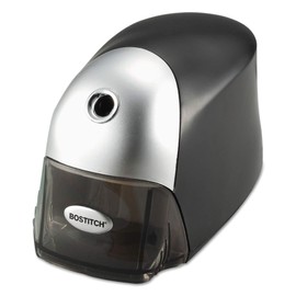 Bostitch Quietsharp Executive Electric Pencil Sharpener, Ac-Powered, 4 X 7.5 X 5, Black/Graphite