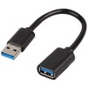 LEAD, USB3.0 A M-F EXTENSION, 0.15M, USB Cables & Assemblies