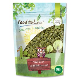 Food to Live Pepitas/Semillas de calabaza (Crudas, sin cascara) (4 Pounds)