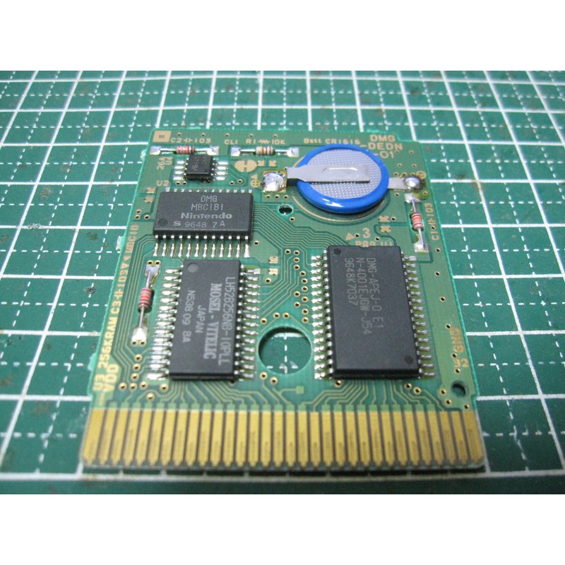 Atelier garage タブ付きボタン電池 CR1616 2個 ゲームボーイ・アドバンス用 [Type B]