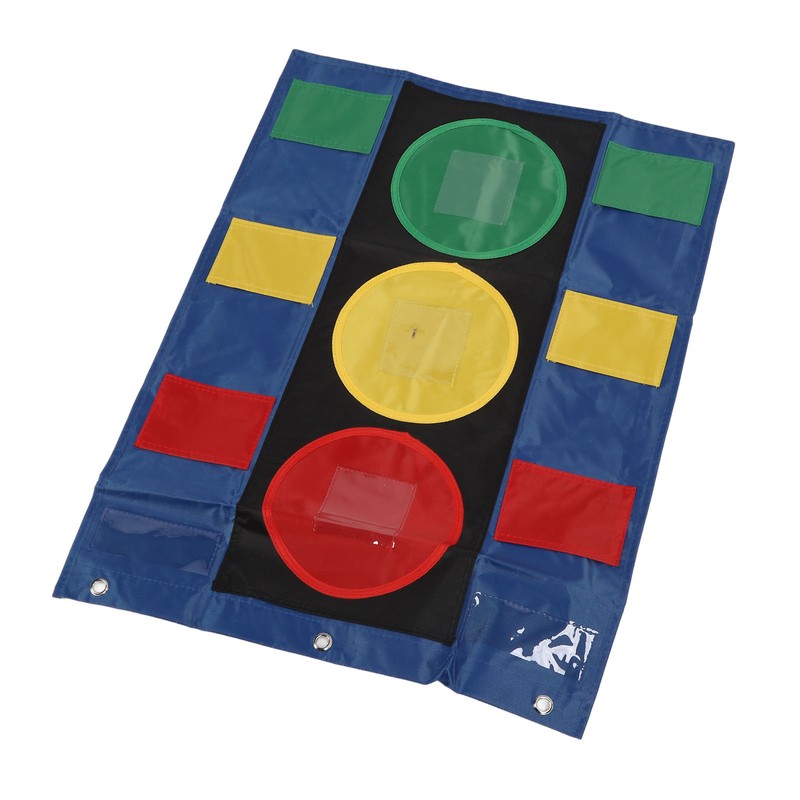 Stoplight Learning Pocket Chart Dry Erase Cards Pen Behavioral Management