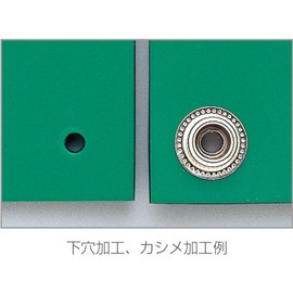 ホーザン(HOZAN) ポンチセット ジャンパホックを素材に取り付けるため工具 入数:ポンチ・タガネ1組 F-29-2