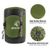 REDCAMP 17L Nylon Compression Stuff Sack for Sleeping Bag, Lightweight