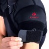 Kuangmi Double Shoulder Support Brace Strap Wrap Neoprene Protector,XL