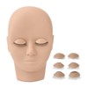 Lash Mannequin Head Makeup Eyelash Extension Practice Doll Head with