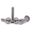 M5-0.8 x 40mm Flanged Washer Button Head Socket Cap Screws,