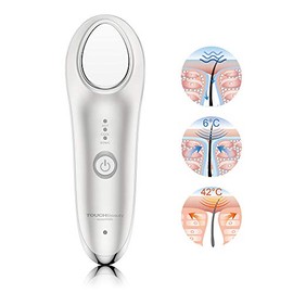 TOUCHBeauty Facial Massage Sonic Anti-wrinkle Skin Care Hot & Cold Anti-aging Facial Massager with Vibration Beauty Device AG-1389