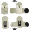 Czzmy PU Leather Stethoscope Holder with Clip for Belt, Stethoscope