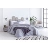 Todocama Microfibre duvet cover for extra soft feel (light grey,