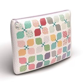 Riley Blake Piece & Plenty by Lori Holt of Bee in My Bonnet and It’s So Emma, Perfect for Quilting, Apparel, DIY Crafting, and Home Decor (Vinyl Project Bag)