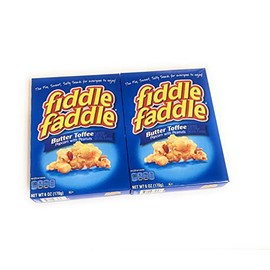 Fiddle Faddle Butter Toffee Popcorn with Peanuts - 2 pack