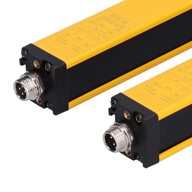 Safety Light Curtain Infrared Protection Sensor Device NPN NO Mounting