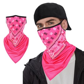 KINGREE Balaclava Ski Mask, Motorcycle Helmets Liner Neck Gaiter, Quick-Dry Half Masks
