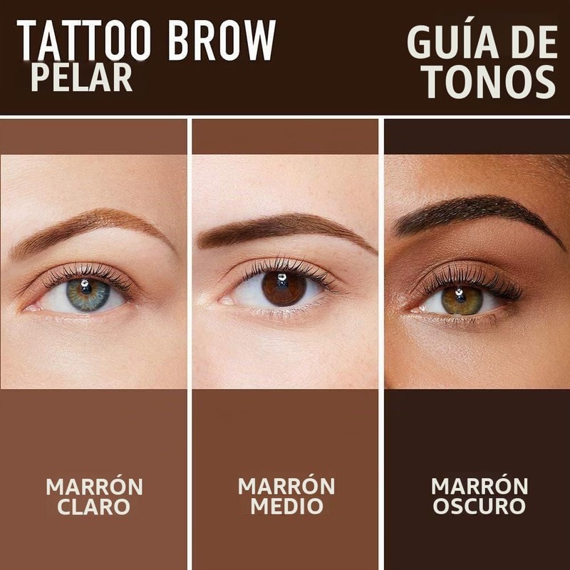 Tinte Cejas Pele El Peel Off Eyebrow Gel, Tatuaje Cejas