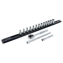 1/4" Drive Metric Socket Set, 16 Piece