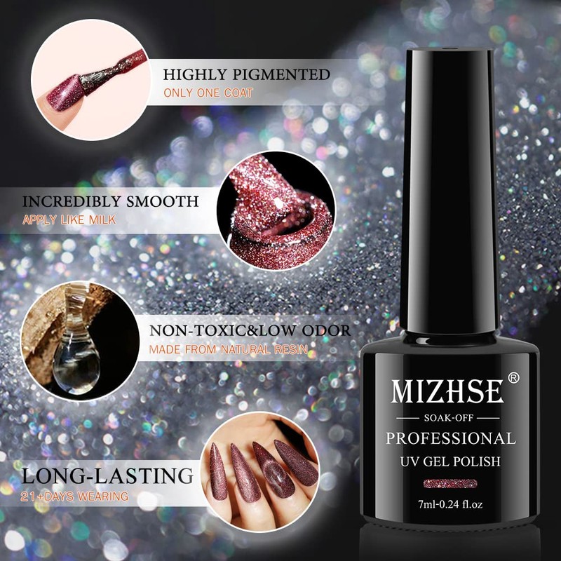 MIZHSE Solid Nail Glue Gel for Nails and Mini U