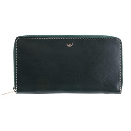 Golden Head Venezia Zipped Ladies Purse Wallet Green, Green, Classic