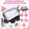 PullCrease 31 Pcs Kitten Supplies Starter Kit Kitten Essentials Starter