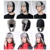 Comhats Black X-Large XL Winter Waterproof Earflap Trapper Hat Extra