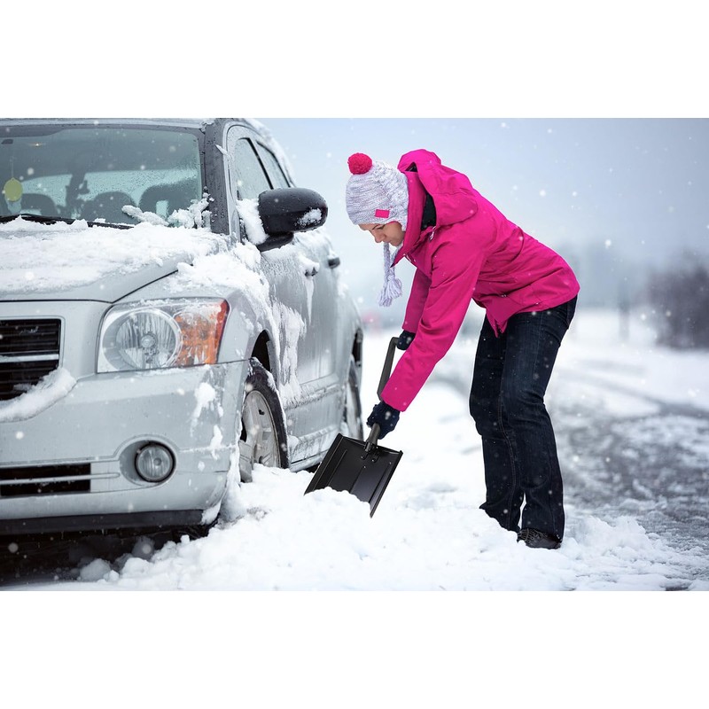 Semptec Folding Aluminium Snow Shovel in Carry Case