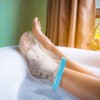 Bramble Foot Cast Protector Transparent & Waterproof - Plastic Boot