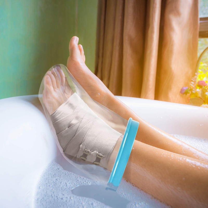 Bramble Foot Cast Protector Transparent & Waterproof - Plastic Boot