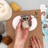 Bergin & Bath Needle Felting Kit, Owl. Make a Sweet